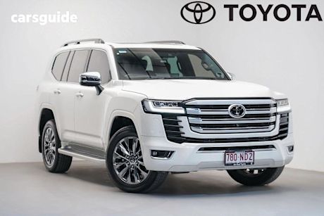 White 2024 Toyota Landcruiser Wagon Lc300 Sahara Zx (4X4)