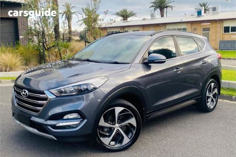 Grey 2016 Hyundai Tucson Wagon Highlander (awd)