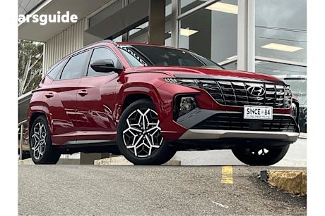 Red 2021 Hyundai Tucson SUV N LINE F