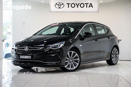 Black 2018 Holden Astra Hatchback RS-V
