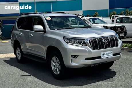 Silver 2021 Toyota Landcruiser Prado Wagon GXL 4X4