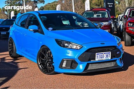 Blue 2016 Ford Focus Hatch RS 4WD