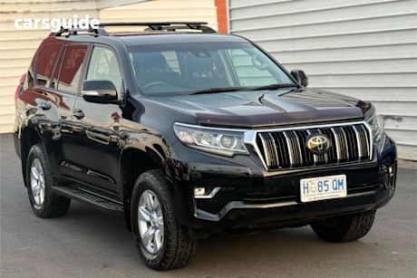 Black 2018 Toyota Landcruiser Prado Wagon GXL (4X4)