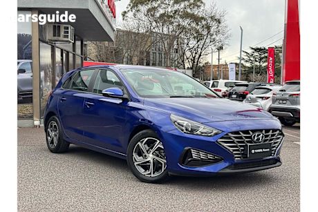 Blue 2021 Hyundai I30 Hatchback Active