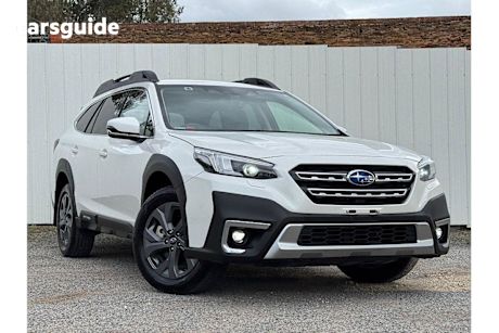 White 2022 Subaru Outback SUV AWD 4WD