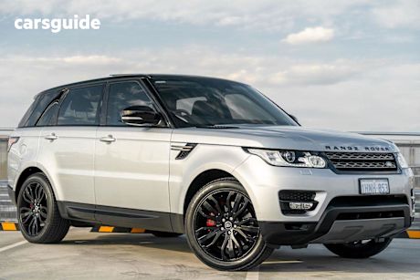 Silver 2014 Land Rover Range Rover Sport Wagon TDV6 SE 4X4