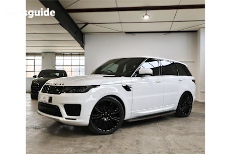 White 2019 Land Rover Range Rover Sport SUV SDV6 183KW SE 4X4