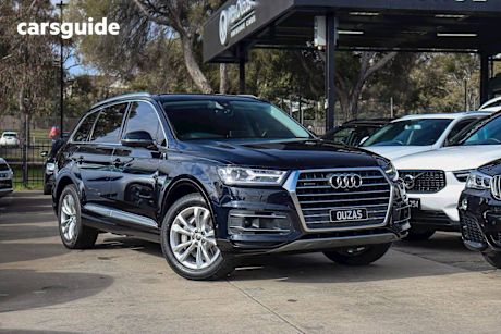 Blue 2016 Audi Q7 Wagon 3.0 TDI Quattro