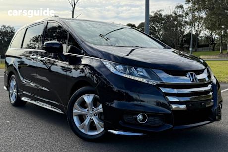 Black 2018 Honda Odyssey Wagon VTI