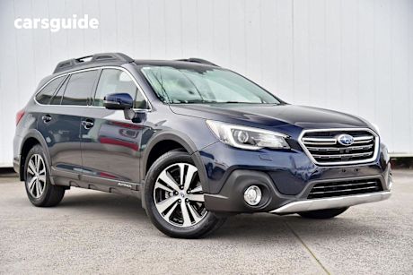 Blue 2019 Subaru Outback Wagon 2.5I Premium