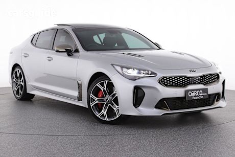 Silver 2019 Kia Stinger Sedan GT (black Leather)