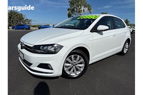 White 2021 Volkswagen Polo Hatchback 85TSI Comfortline