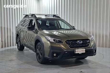Green 2020 Subaru Outback Wagon AWD Sport