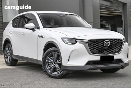 White 2025 Mazda CX-60 Wagon P50E Evolve Phev