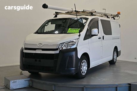 White 2019 Toyota Hiace Commercial R