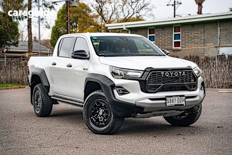 White 2024 Toyota Hilux Ute Tray GR SPORT 4X4