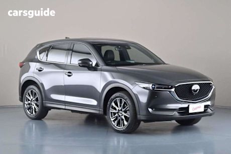 Grey 2020 Mazda CX-5 Wagon Akera Turbo (awd)