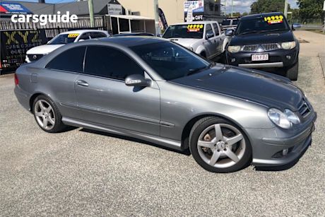 Silver 2008 Mercedes-Benz CLK280 Coupe Avantgarde