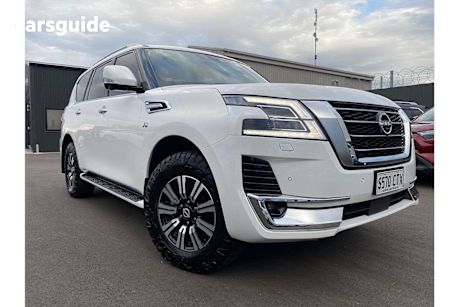White 2022 Nissan Patrol Wagon TI-L (4X4)