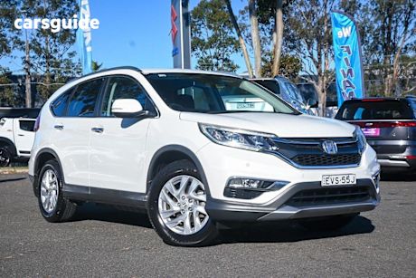White 2016 Honda CR-V SUV VTI-S 4X4