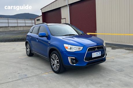 Blue 2016 Mitsubishi ASX Wagon XLS (4WD)