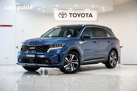 Blue 2021 Kia Sorento Wagon Sport+ 7 Seat