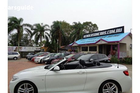 White 2015 BMW 228I Convertible M Sport