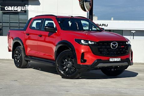 Red 2025 Mazda BT-50 Dual Cab Pick-up SP (4X4)