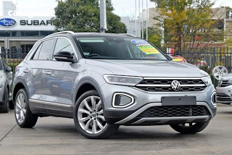 Silver 2022 Volkswagen T-ROC Wagon 110TSI Style (restricted Feat)