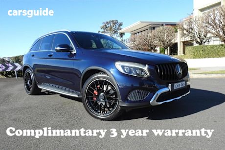 Blue 2016 Mercedes-Benz GLC220 Wagon D