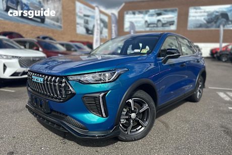 Blue 2024 GWM Haval Jolion Wagon Premium Hybrid