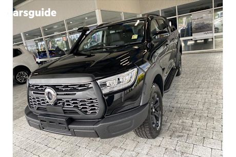 Black 2024 GWM UTE Dual Cab Utility Cannon-XSR (4X4)