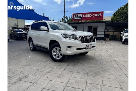 White 2020 Toyota Landcruiser Prado SUV GXL 4X4