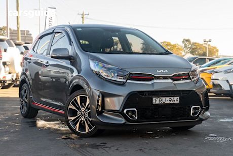 Grey 2022 Kia Picanto Hatch GT-LINE F