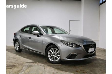 Silver 2014 Mazda 3 Sedan Maxx
