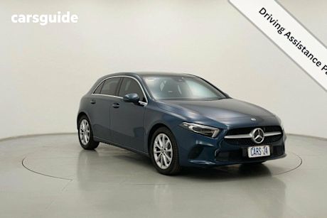 Blue 2022 Mercedes-Benz A180 Sedan