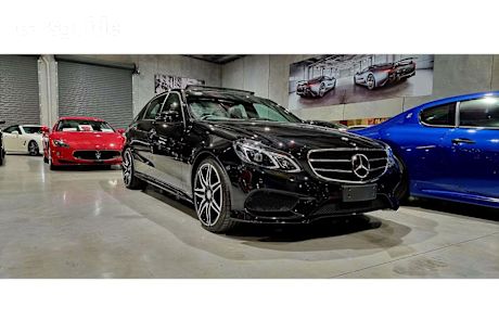 Black 2016 Mercedes-Benz E-CLASS Sedan E400 R