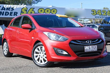 Red 2014 Hyundai I30 Hatchback Active