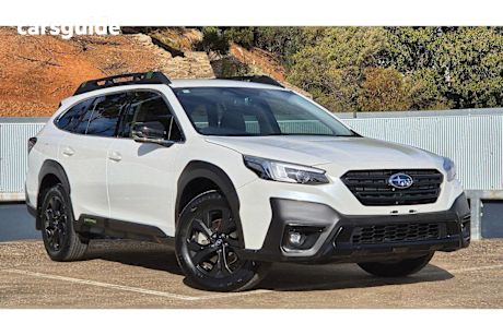 White 2022 Subaru Outback Wagon AWD Sport