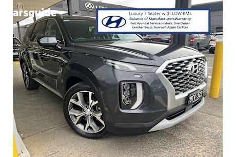 Grey 2021 Hyundai Palisade SUV ELITE 4X4