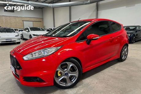 Red 2015 Ford Fiesta Hatchback ST