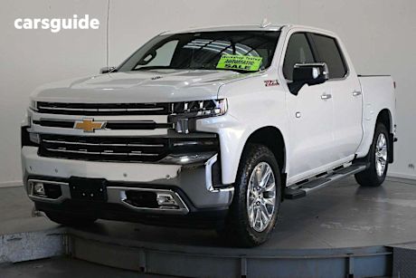 White 2022 Chevrolet Silverado Ute Tray 1500 LTZ PREMIUM W/TECH PACK 4X4