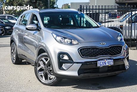 Grey 2019 Kia Sportage Wagon SI Premium (fwd)