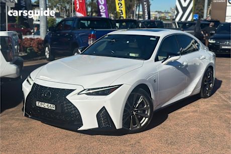White 2021 Lexus IS300 Sedan F Sport