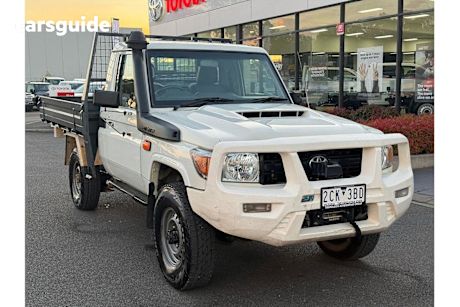 White 2018 Toyota Landcruiser OtherCar WORKMATE 4X4