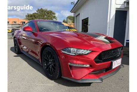 Red 2022 Ford Mustang Fastback GT 5.0 V8
