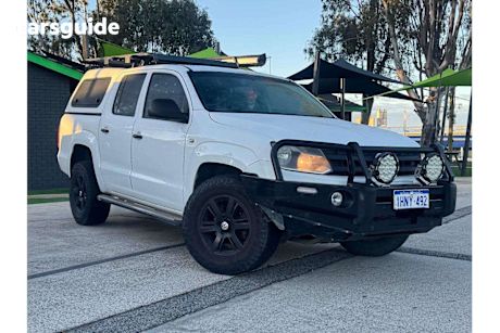 White 2014 Volkswagen Amarok OtherCar TDI420 TRENDLINE 4X4