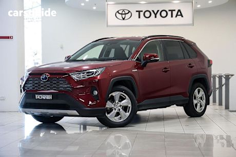 Red 2021 Toyota RAV4 Wagon GXL (awd) Hybrid