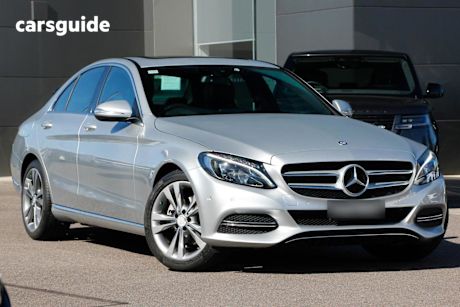 Silver 2014 Mercedes-Benz C200 Sedan