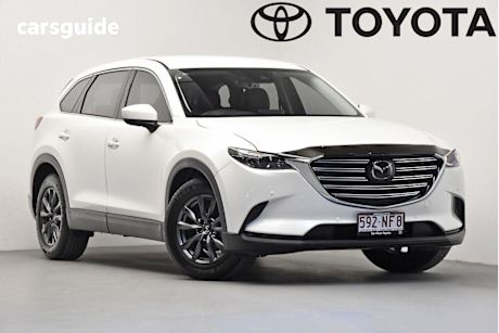White 2021 Mazda CX-9 SUV TOURING F